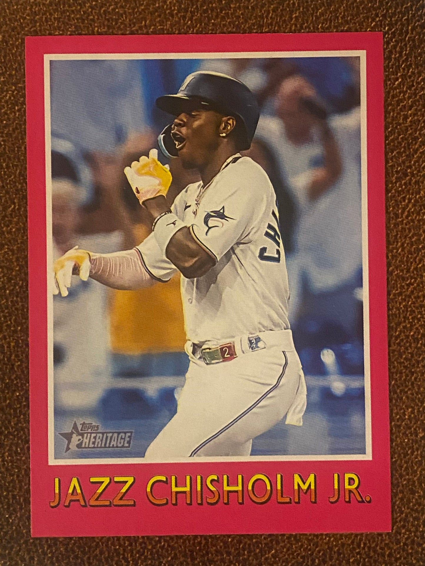 Jazz Chishom Jr. - 2024 Topps Heritage - 1975 Baseball Sensations - Marlins