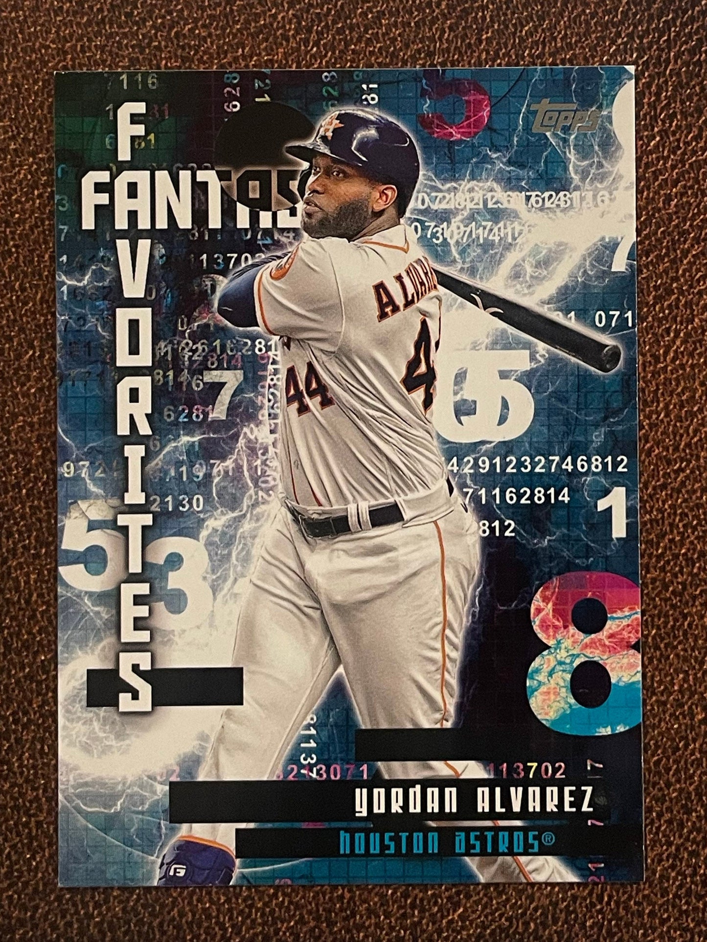 Yordan Alvarez - 2024 Topps Series 2 - Fantasy Favorites Insert - Astros