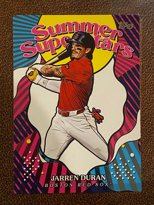 Jarren Duran - 2025 Topps Series 2 - Summer Superstars Insert - Red Sox
