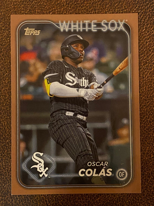 Oscar Colás - 2024 Topps Series 1 - Gold /2024 - White Sox
