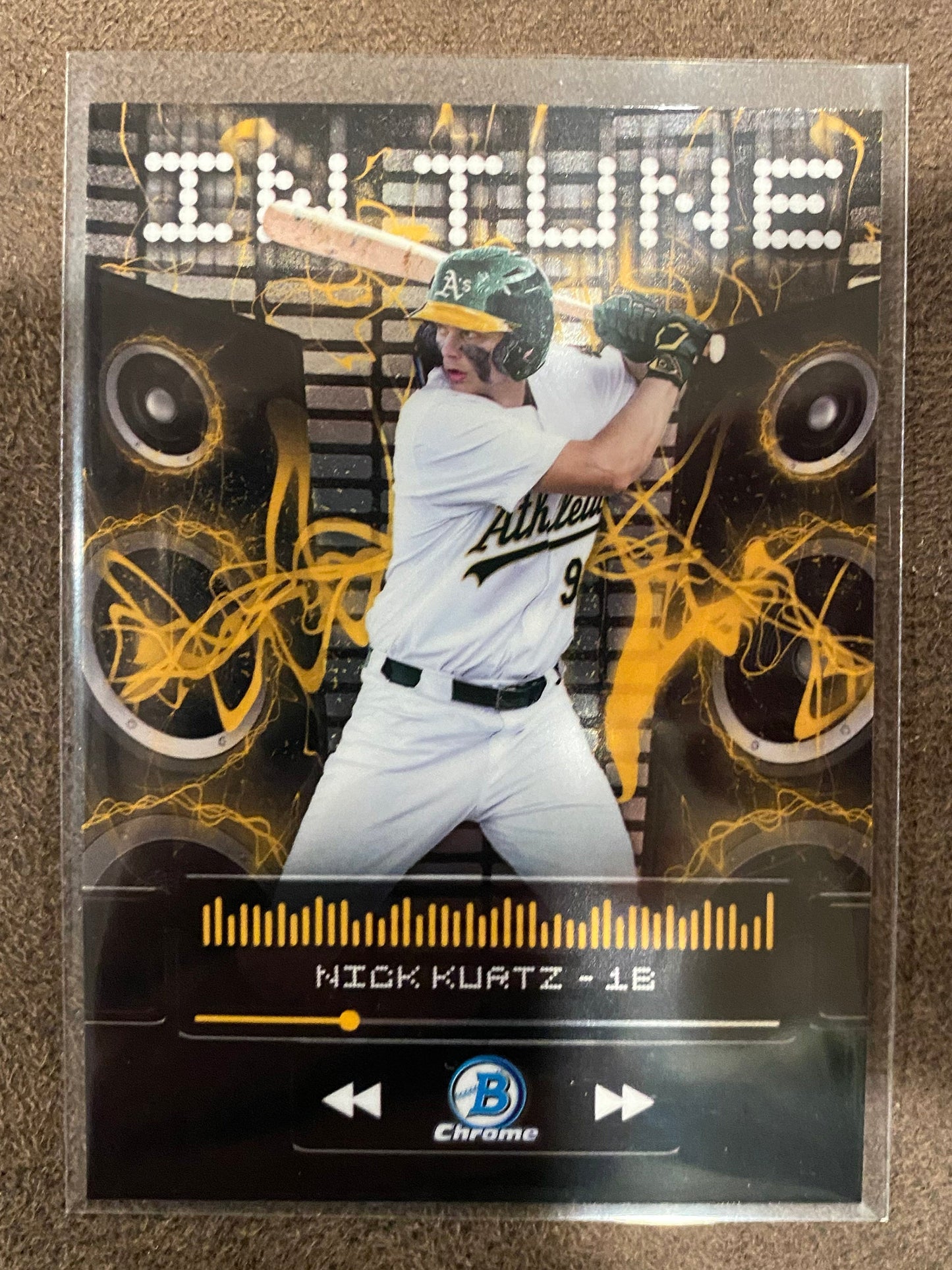 Nick Kurtz - 2024 Bowman Draft - In Tune Insert - Athletics