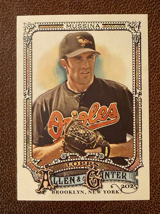 Mike Mussina - 2025 Allen & Ginter - SPs - Orioles