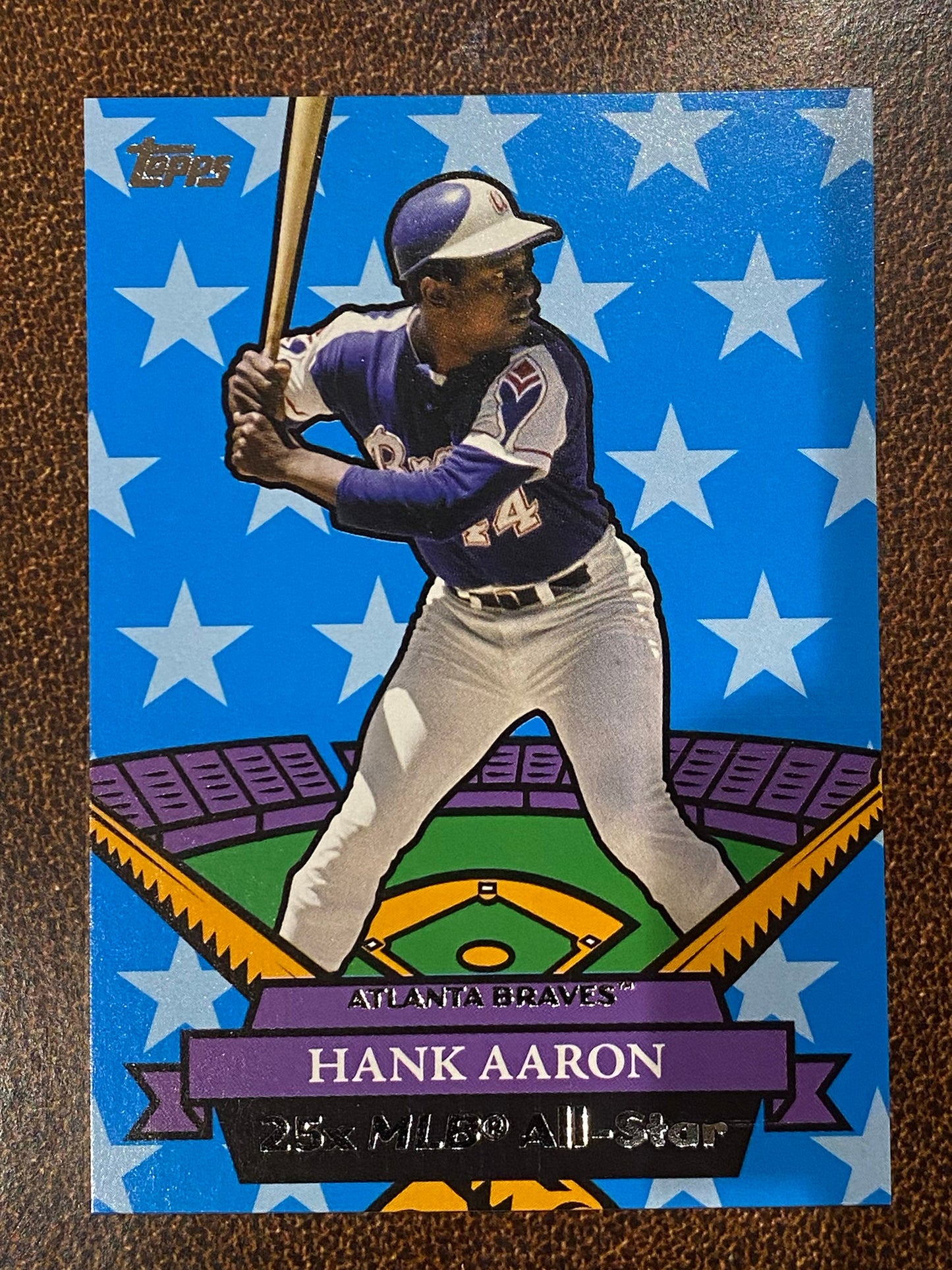 Hank Aaron - 2025 Topps Archives - All Stars Insert - Braves