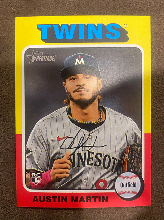 Austin Martin - 2024 Topps Heritage High Number - Base - Twins