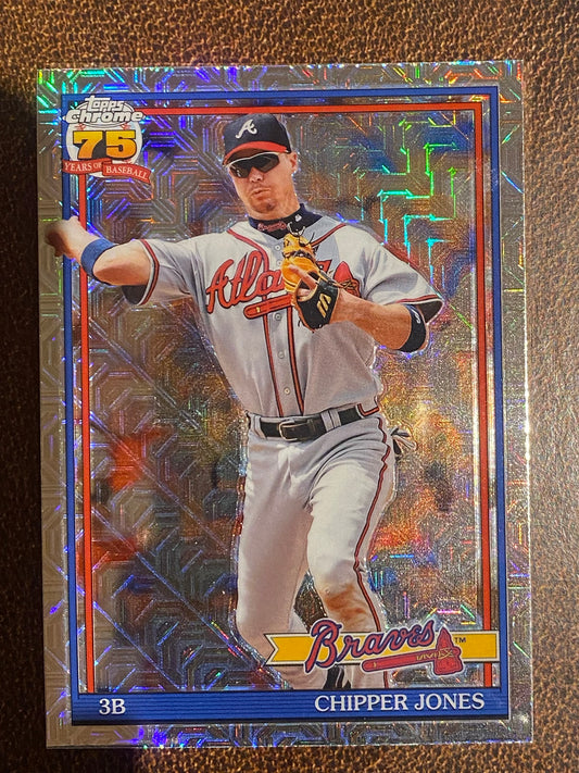 Chipper Jones - 2026 Topps Series 1 - Mojo Refractor - Braves
