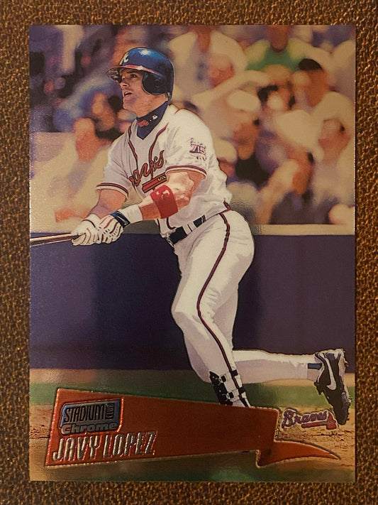 Javy Lopez - 2000 Stadium Club Chrome - Base - Braves