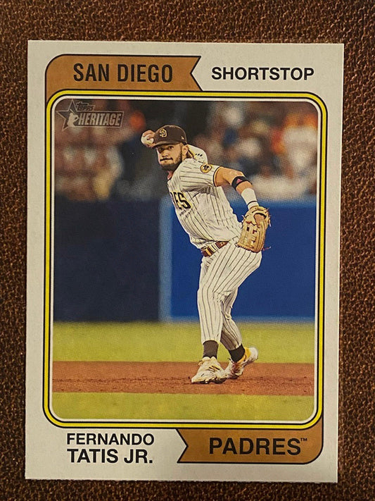 Fernando Tatis Jr. - 2023 Topps Heritage - Base Card - Padres