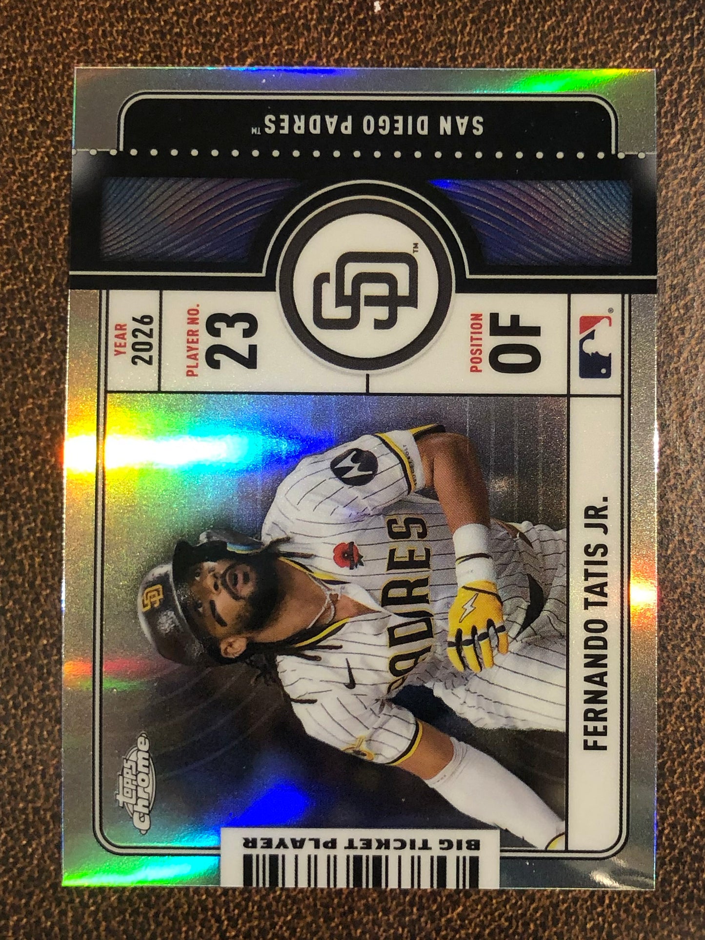 Fernando Tatis Jr. - 2026 Topps Chrome - Big Ticket Player Insert - Padres