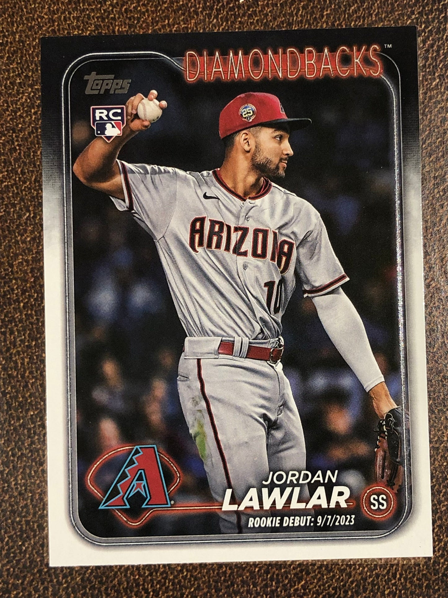 Jordan Lawlar - 2024 Topps Update - Rookie Debut Base - Diamondbacks