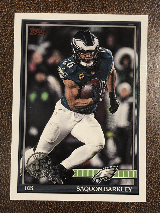 Saquon Barkley - 2026 Topps Flagship - 1991 Insert - Eagles