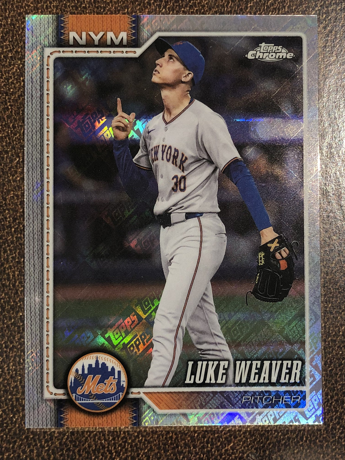 Luke Weaver - 2026 Topps Chrome - Fanatics Topps Foil - Mets