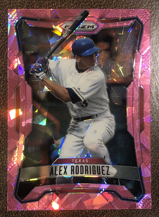 Alex Rodriguez - 2026 Panini Prizm - Pink Ice - Rangers