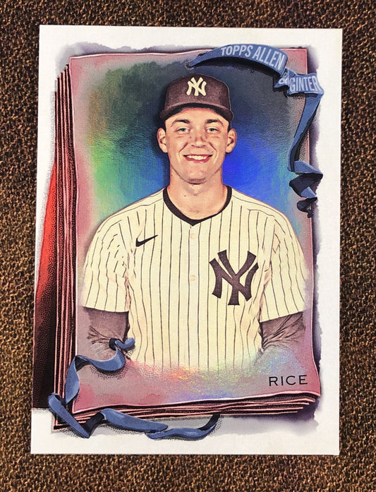 Ben Rice - 2026 Topps Allen & Ginter - Silver Portrait Foil - Yankees