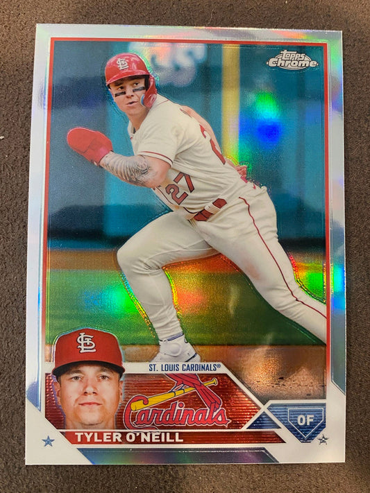 Tyler O'Neill - 2023 Topps Chrome - Refractors - Cardinals