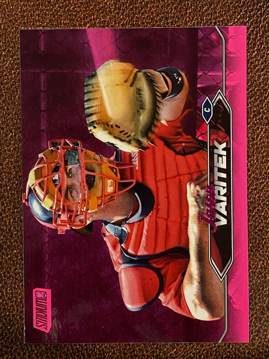 Jason Varitek - 2024 Topps Stadium Club - Pink Foil - Red Sox