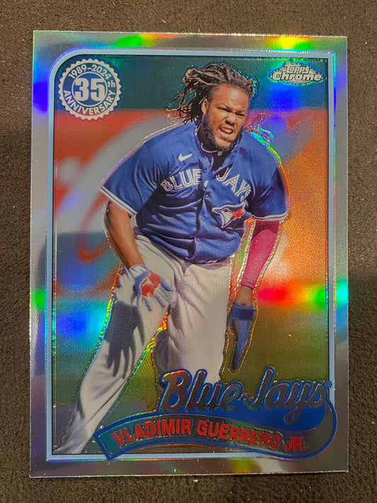 Vladimir Guerrero Jr. - 2024 Topps Chrome - 1989 Refractor - Blue Jays