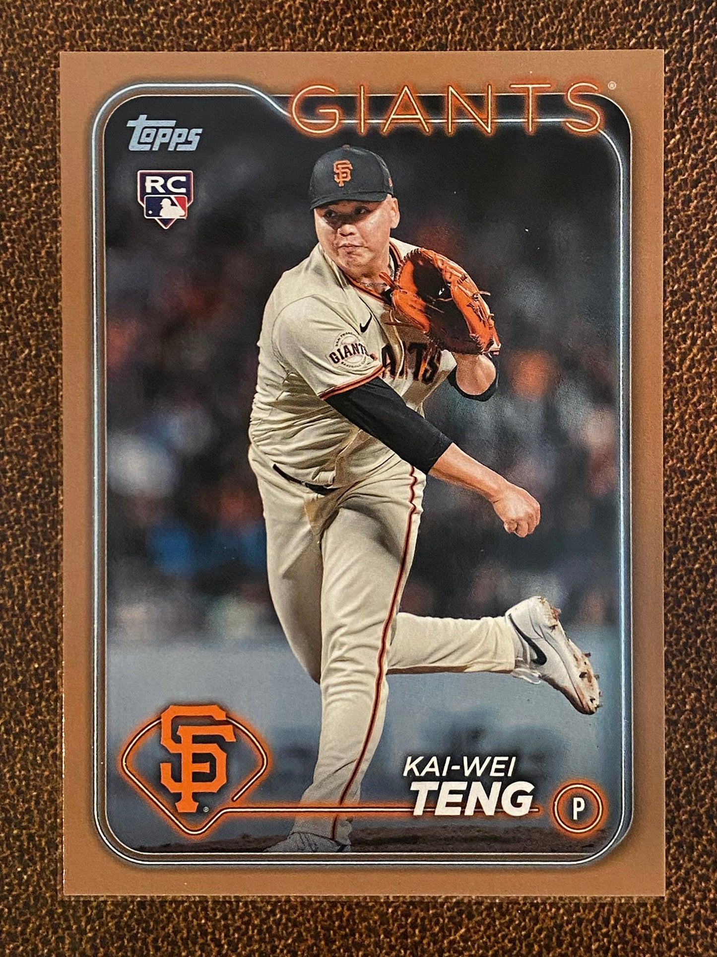 Kai Wei Teng - 2024 Topps Update - Gold /2024 - Giants