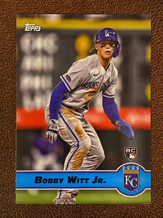 Bobby Witt Jr. - 2022 Topps UK - Merlin Premier Redux Insert - Royals