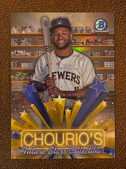 Jackson Chourio - 2025 Bowman - Hobby Stars - Brewers