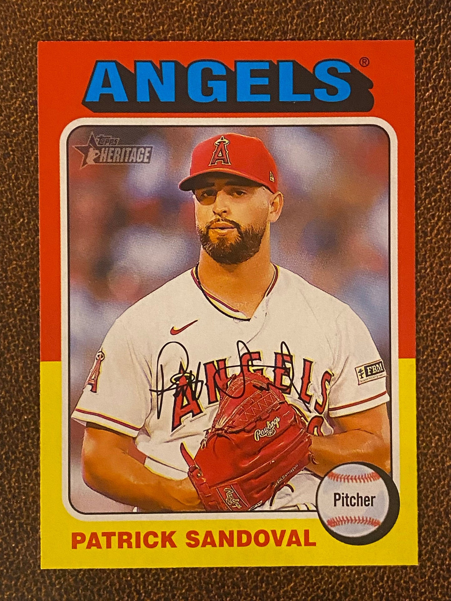 Patrick Sandoval - 2024 Topps Heritage - Low Number Short Prints - Angels