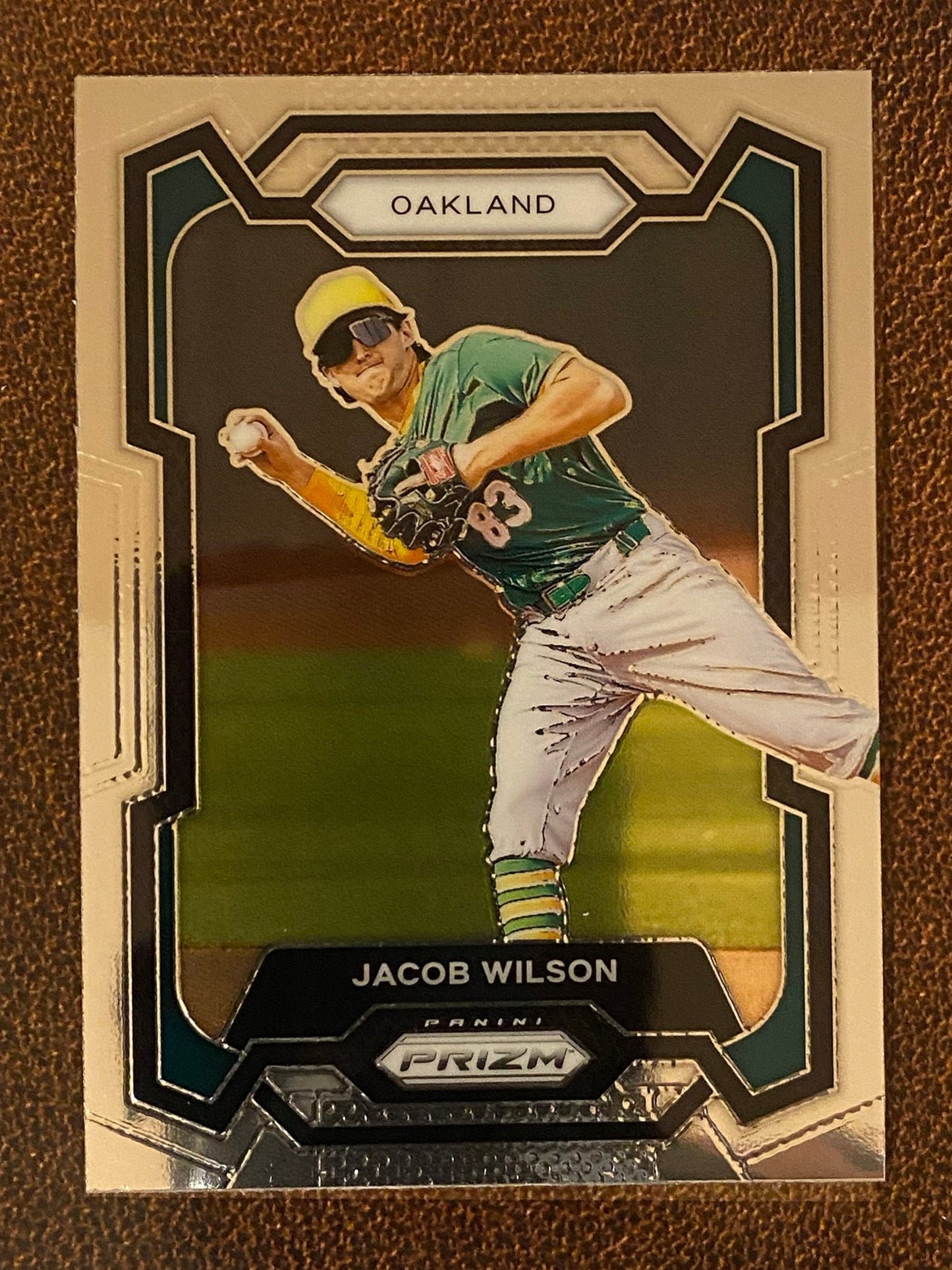 Jacob Wilson - 2024 Panini Prizm - base card - Athletics