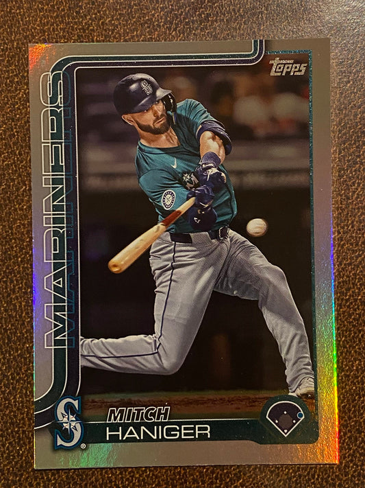 Mitch Haniger - 2025 Topps Series 1 - Rainbow Foil - Mariners