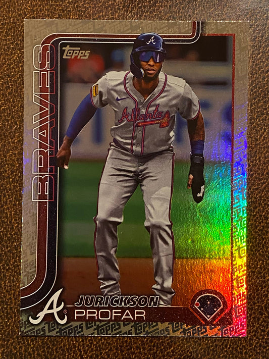 Jurickson Profar - 2025 Topps Series 2 - Fanatics Exclusive Topps Foil Border - Braves