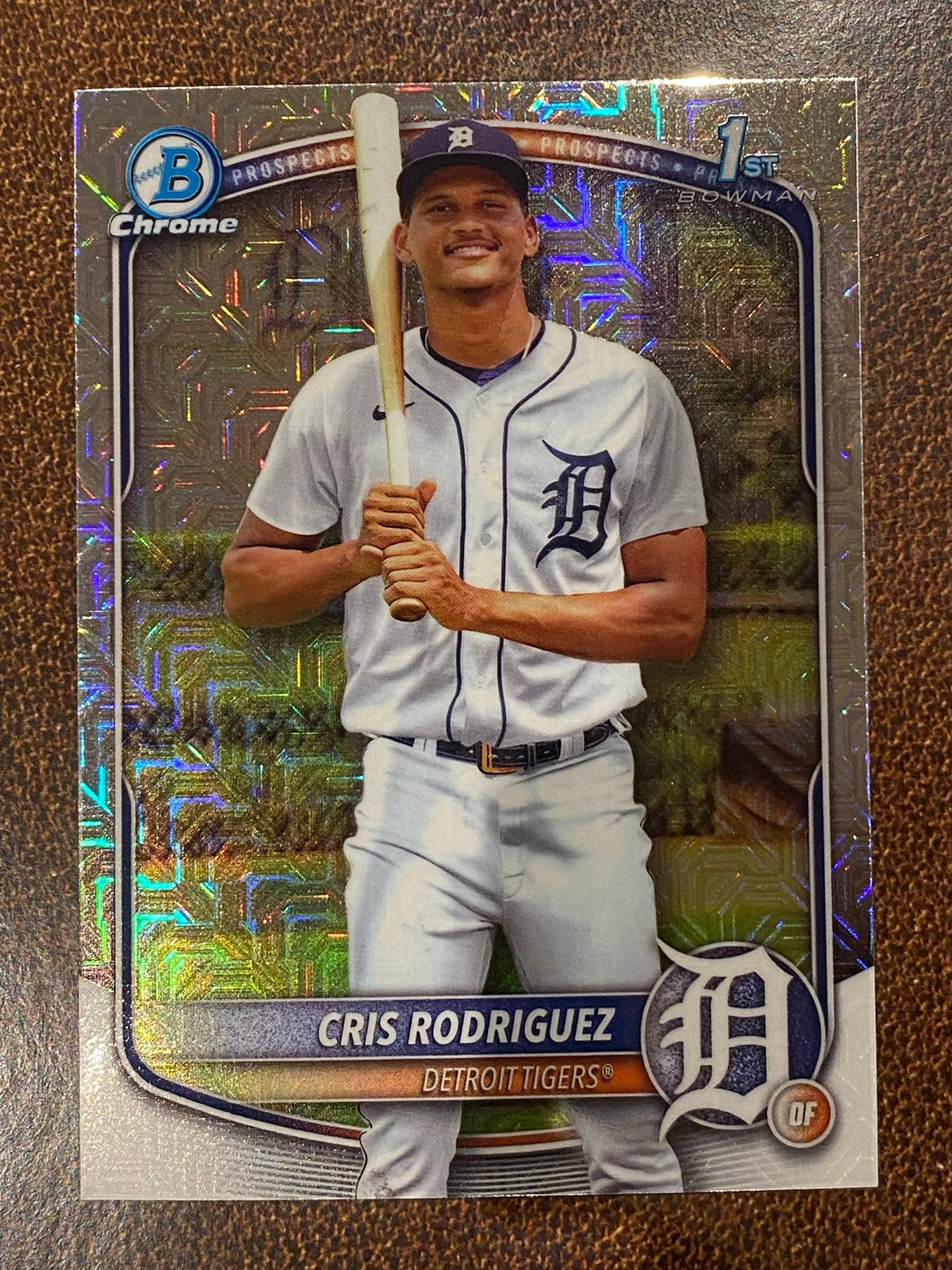 Cris Rodriguez - 2025 Bowman Chrome - 1st Mojo - Tigers