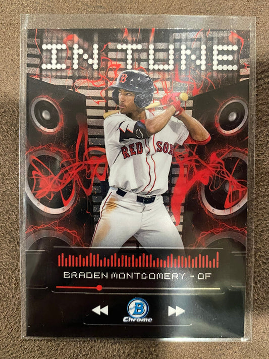 Braden Montgomery - 2024 Bowman Draft - In Tune Insert - Red Sox