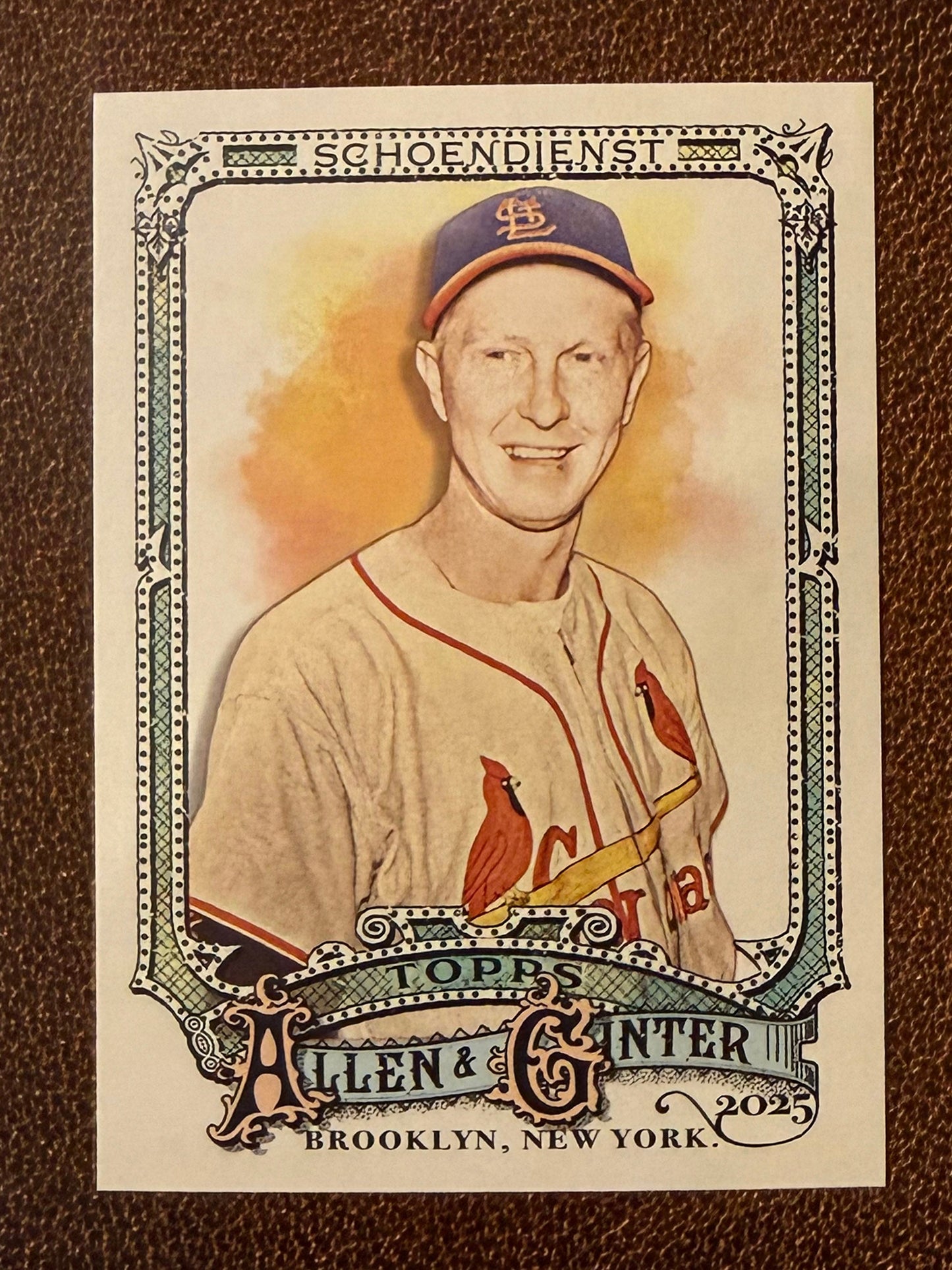 Red Schoendienst - 2025 Allen & Ginter - SPs - Cardinals