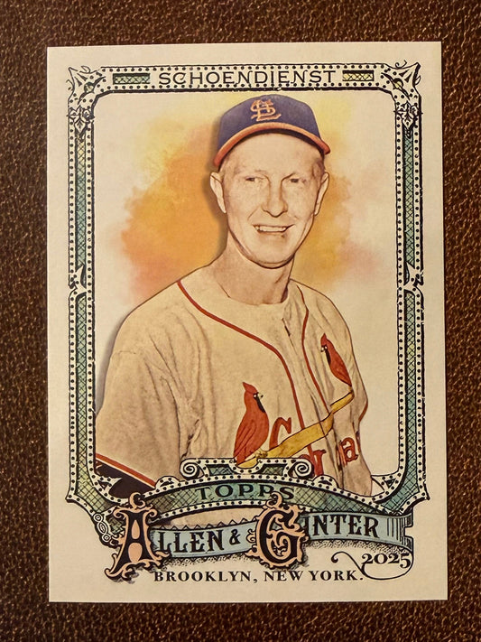 Red Schoendienst - 2025 Allen & Ginter - SPs - Cardinals