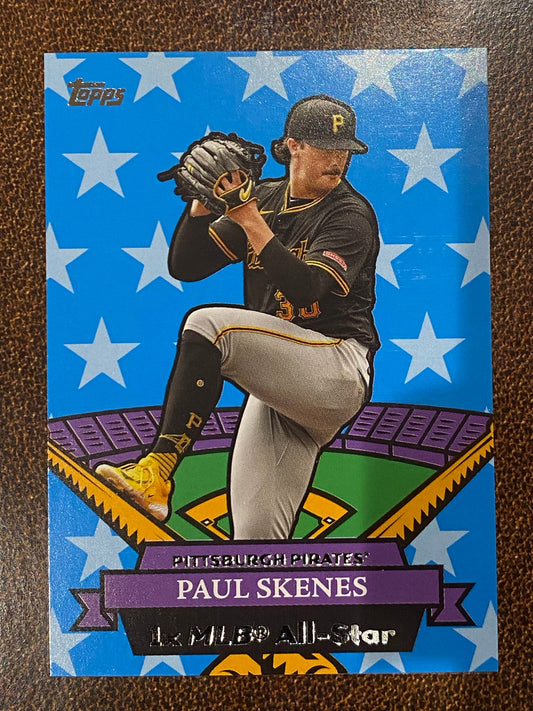 Paul Skenes - 2025 Topps Archives - All Stars Insert - Pirates