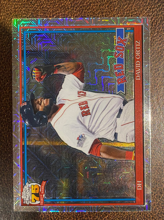 David Ortiz - 2026 Topps Series 1 - Mojo Refractor - Red Sox