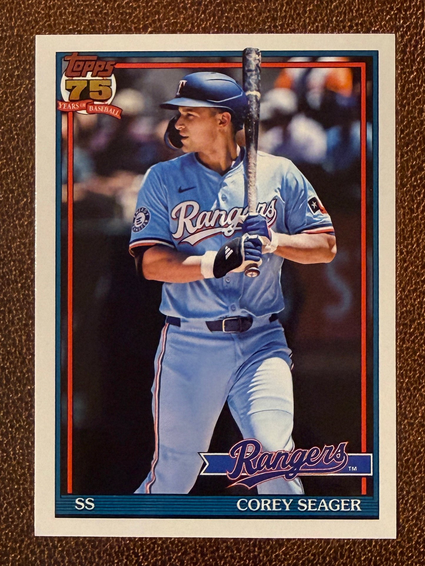 Corey Seager - 2026 Topps Series 1 - 1991 Insert - Rangers