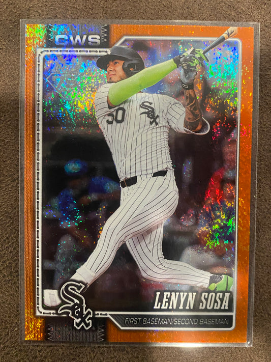 Lenyn Sosa - 2026 Topps Series 1 - ORANGE Holofoil /25 - White Sox