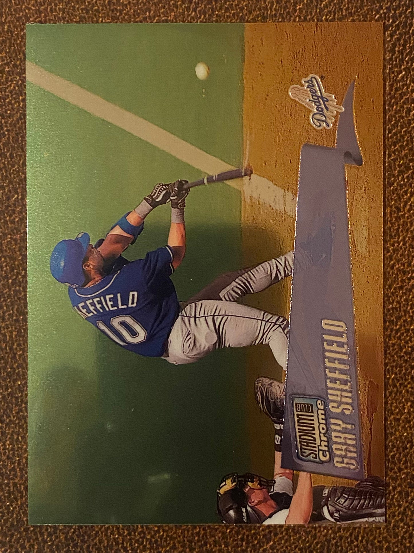 Gary Sheffield - 2000 Stadium Club Chrome - Base - Dodgers