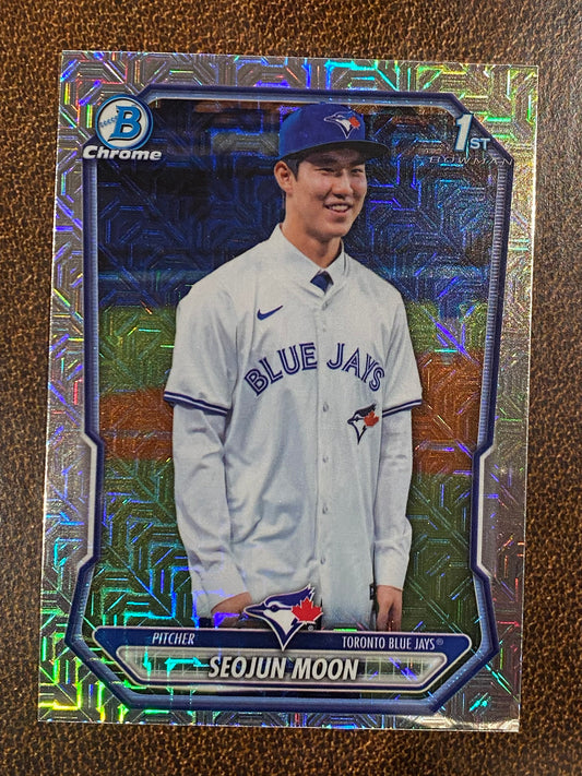 Seojun Moon - 2026 Bowman - 1st MOJO Refractor - Blue Jays