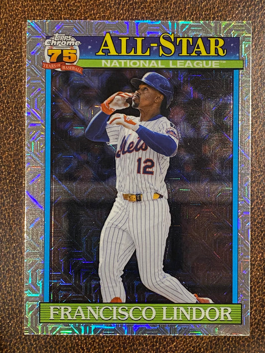 Francisco Lindor - 2026 Topps Series 2 - 1991 All Star MOJO - Mets