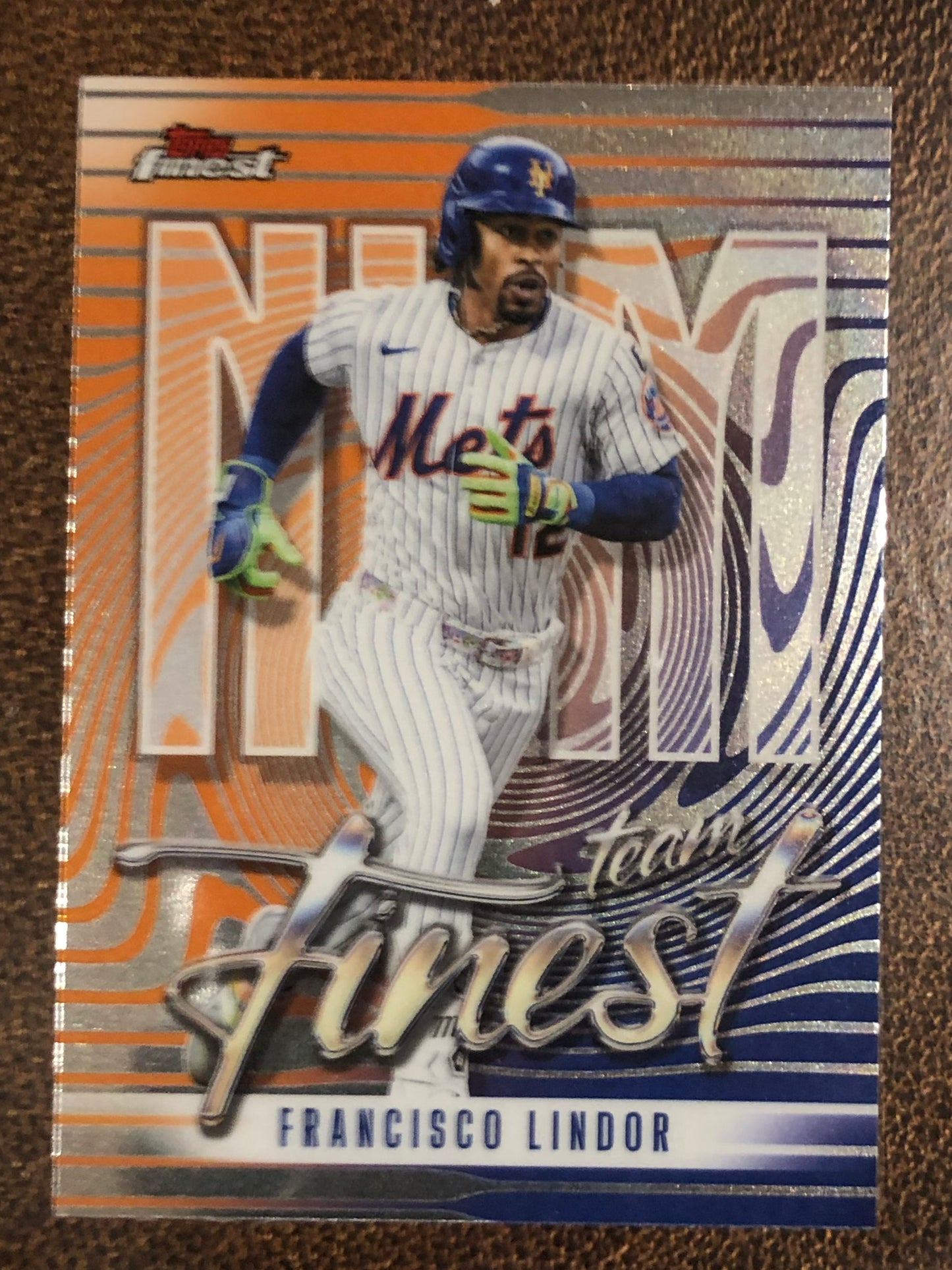 Francisco Lindor - 2026 Topps Finest - Team Finest - Mets