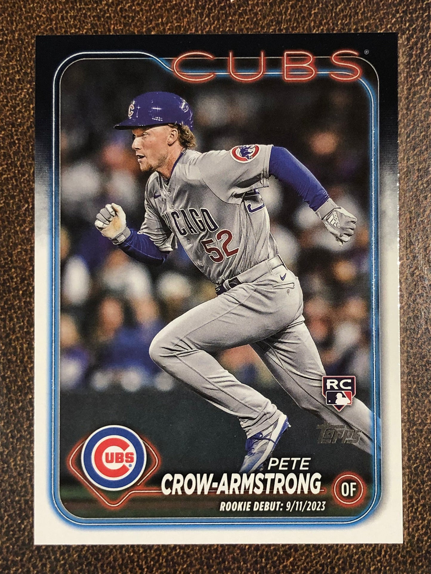 Pete Crow Armstrong - 2024 Topps Update - Rookie Debut Base - Cubs