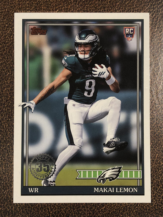 Makai Lemon - 2026 Topps Flagship - 1991 Insert - Eagles