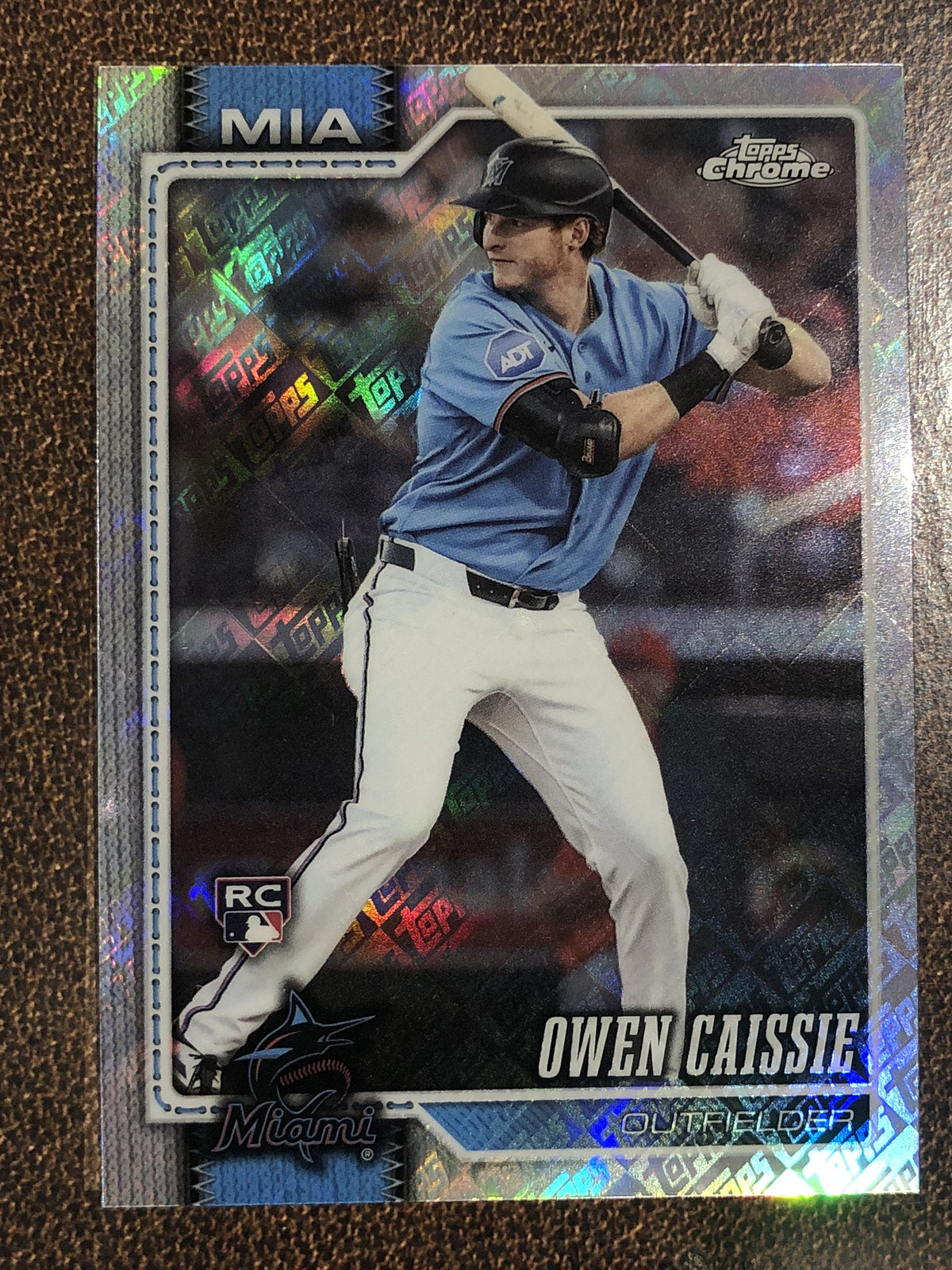 Owen Caissie - 2026 Topps Chrome - Fanatics Topps Foil - Marlins