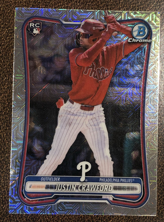 Justin Crawford - 2026 Bowman Chrome - Rookie MOJO - Phillies