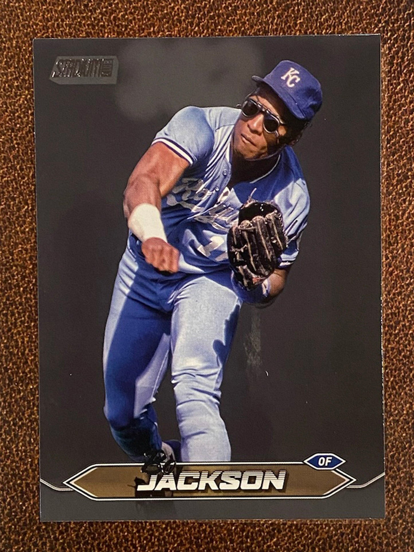 Bo Jackson - 2024 Topps Stadium Club - Black Foil - Royals