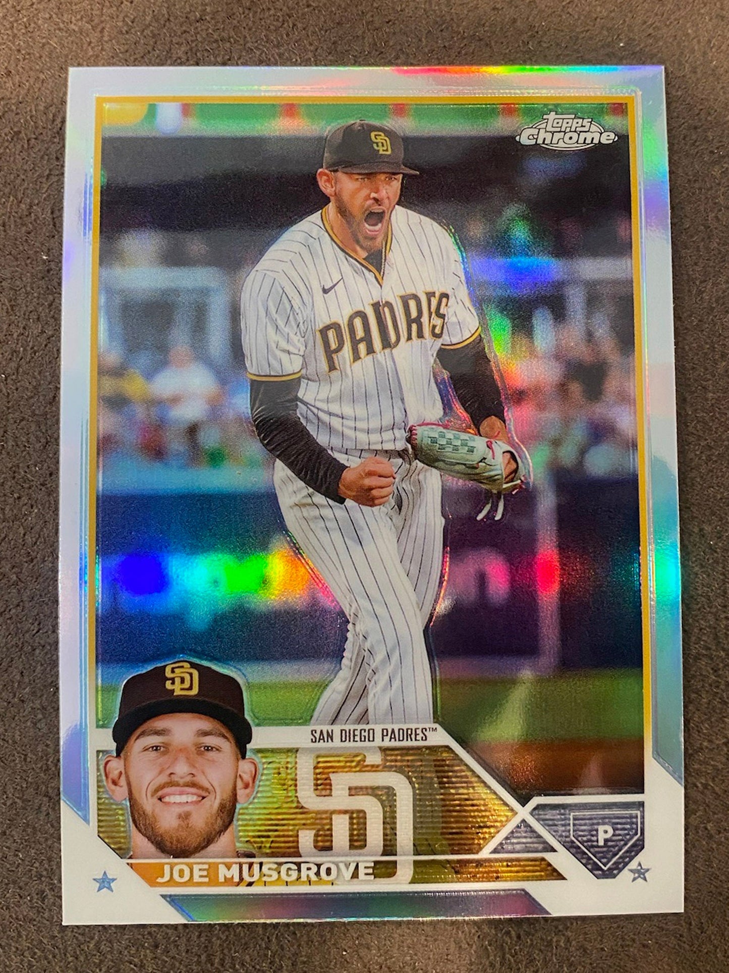 Joe Musgrov - 2023 Topps Chrome - Refractors - Padres