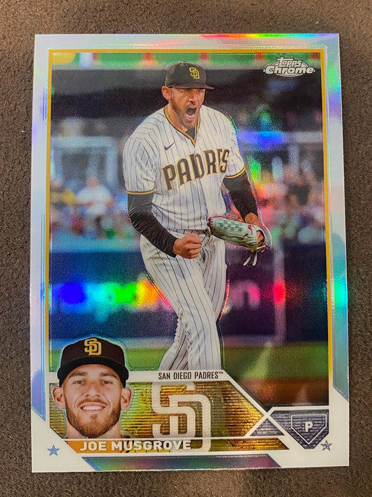 Joe Musgrov - 2023 Topps Chrome - Refractors - Padres