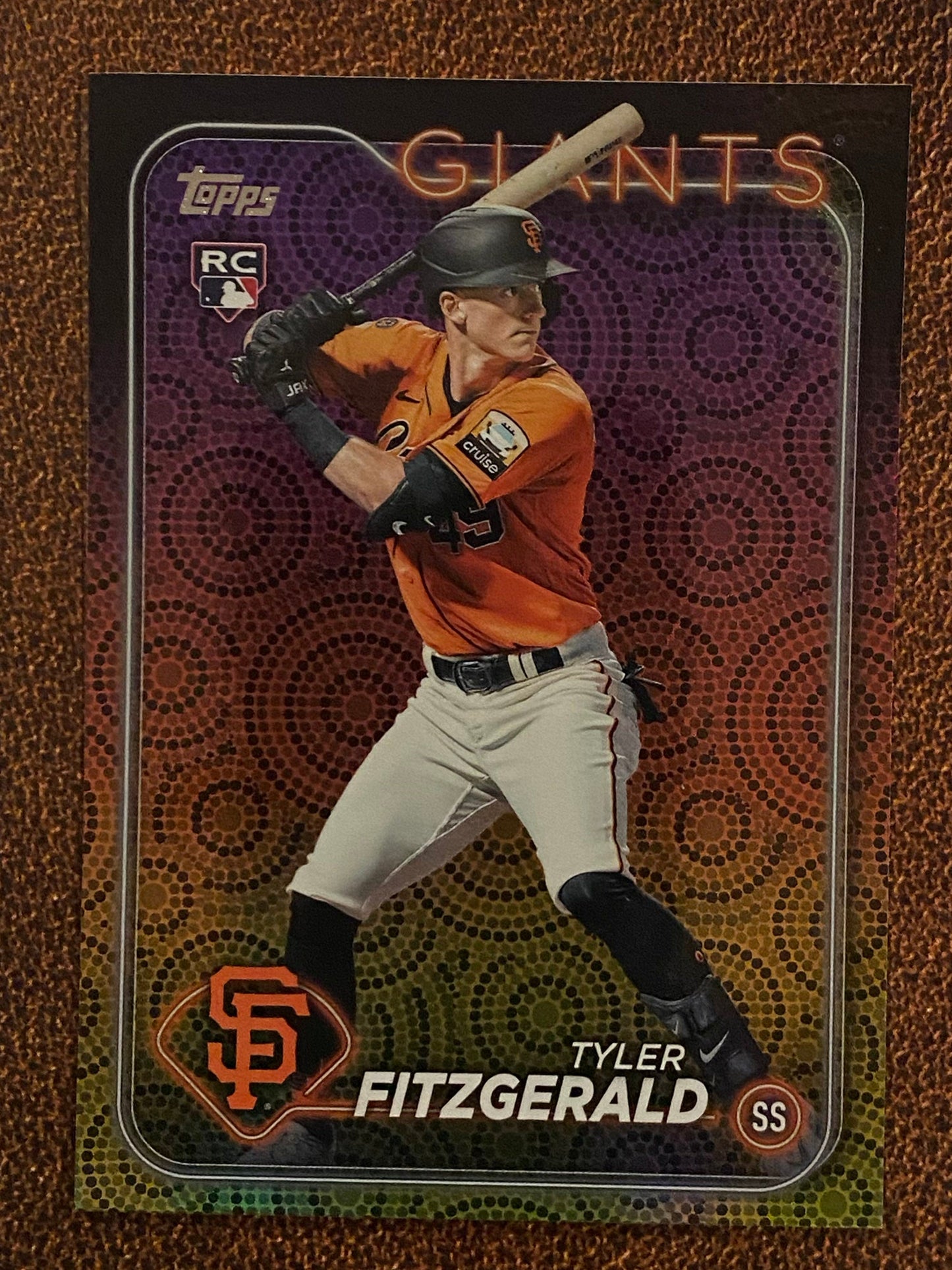 Tyler Fitzgerald - 2024 Topps Series 2 - Holiday Parallel - Giants