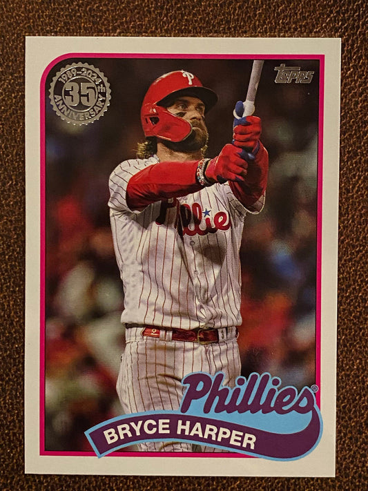 Bryce Harper - 2024 Topps Series 2 - 1989 Insert - Phillies