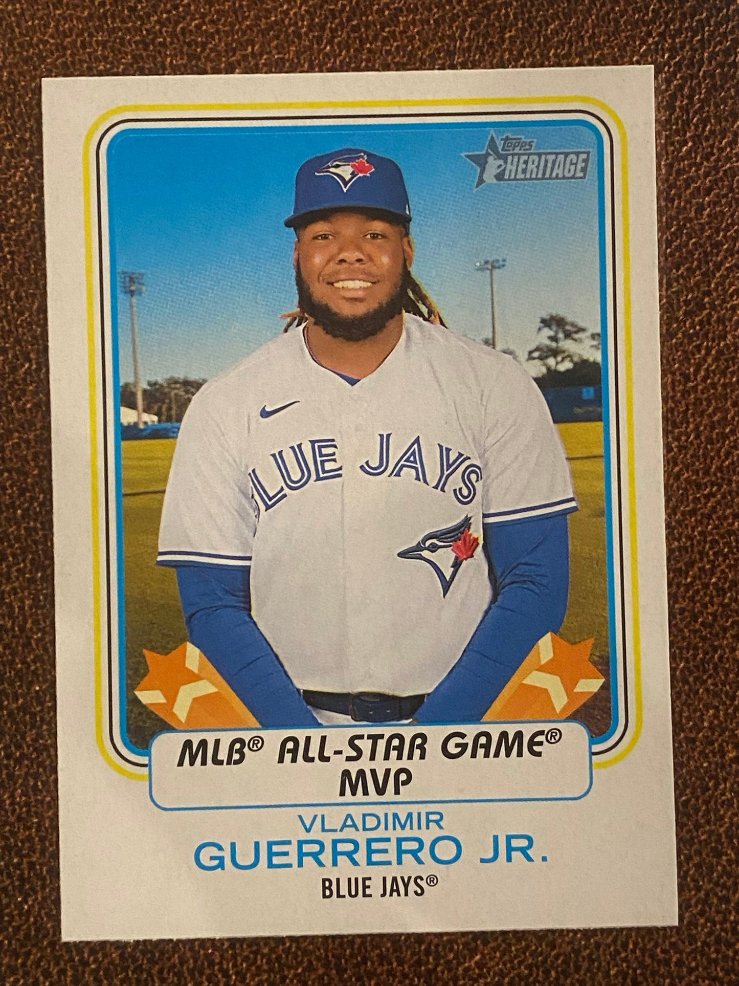 Vladimir Guerrero Jr. - 2022 Topps Heritage High Number - Award Winners - Blue Jays