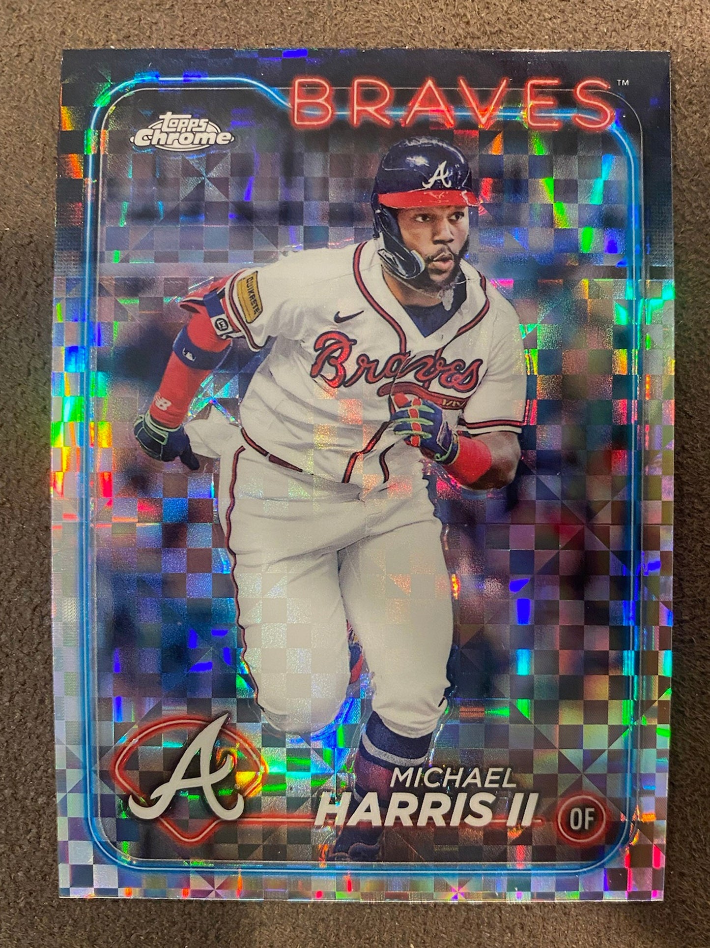 Michael Harris II - 2024 Topps Chrome - XFractor - Braves